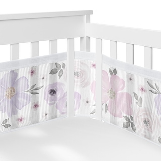 Farm Animals Breathable Mesh Crib Liner Set of 2 Sweet Jojo Designs